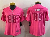 Womens Dallas Cowboys #88 CeeDee Lamb Pink Vapor Untouchable Limited Stitched Jersey Dzhi,baseball caps,new era cap wholesale,wholesale hats